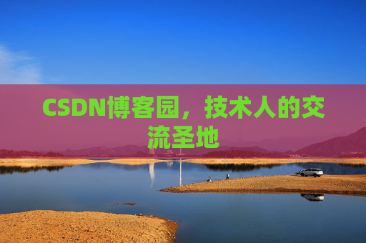 CSDN博客园，技术人的交流圣地
